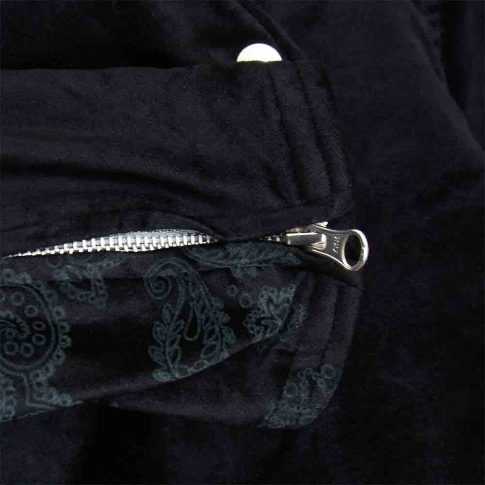 NEIGHBORHOOD ネイバーフッド 未使用 21SS 211AQNH-JKM06 RIDERS / CR-JKT ベロア ライダース ジャケット ブラック系 S【極上美品】【中古】