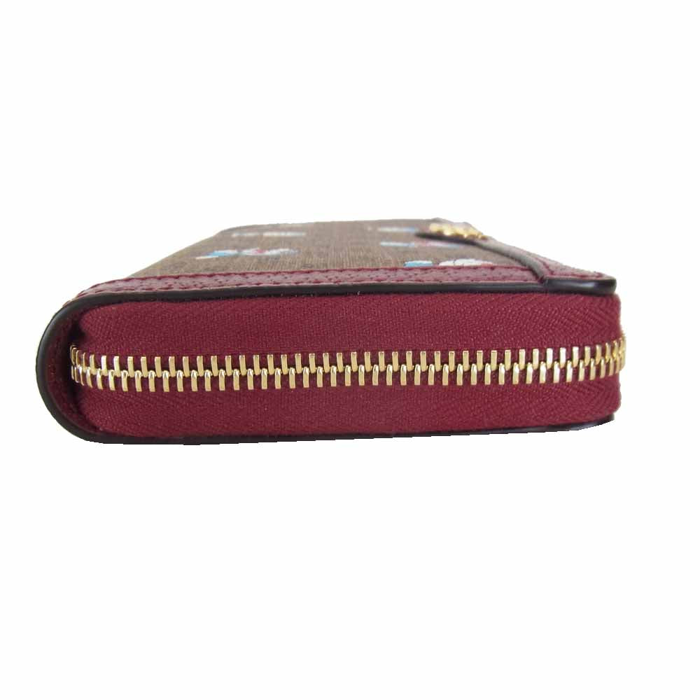 GUCCI グッチ ?647787 × ドラえもん DORAEMON 2TUBG 8580 ジップ アラウンド ウォレット レッド系 柄【新古品】【未使用】【中古】