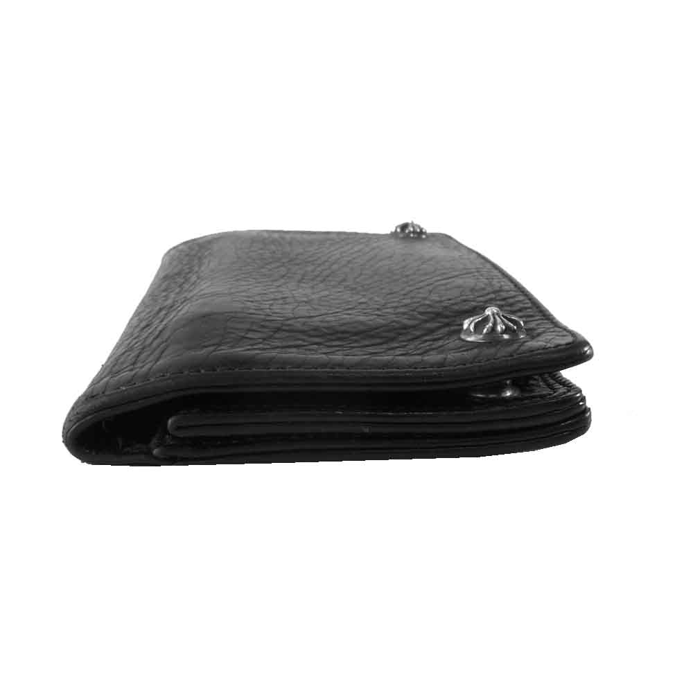 CHROME HEARTS クロムハーツ（原本無） 1ZIP WALLET 1ジップ ウォレット ブラック系【中古】
