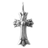CHROME HEARTS クロムハーツ（原本無） ダブル CHクロス チャーム シルバー系【中古】