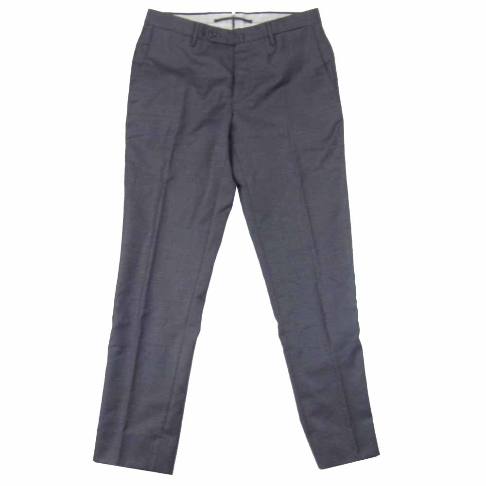 INCOTEX インコテックス ウール スラックス グレー系 44【美品】【中古】