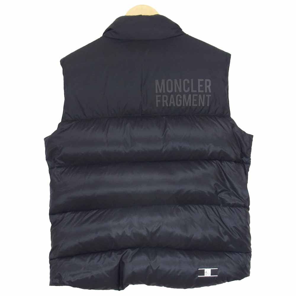 MONCLER モンクレール GENIUS 7 FRAGMENT HIROSHI FUJIWARA フラグメント ABENE ダウン ベスト ブラック系 3【中古】
