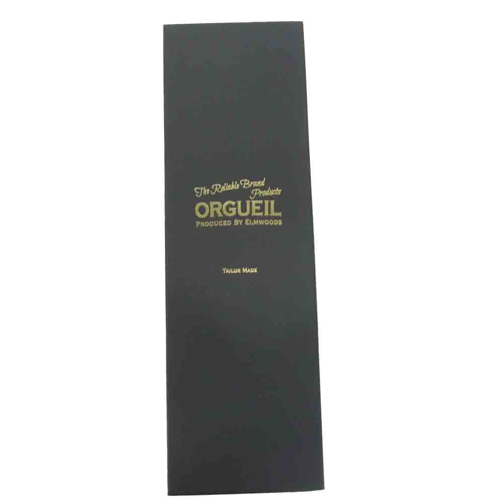 ORGUEIL オルゲイユ コットン タイ ネイビー ダークネイビー系 F【中古】