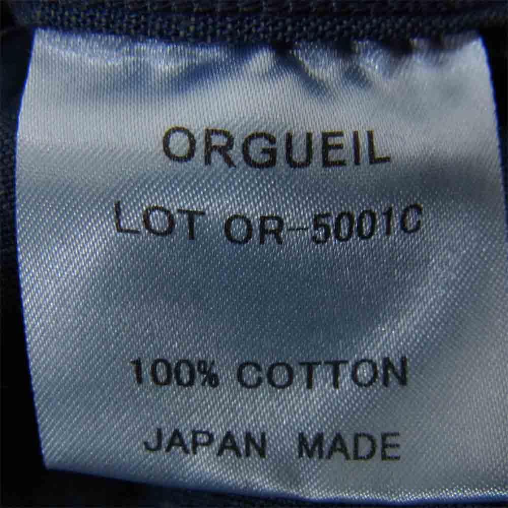 ORGUEIL オルゲイユ OR-5001 クラシック シャンブレー シャツ インディゴブルー系 38【中古】