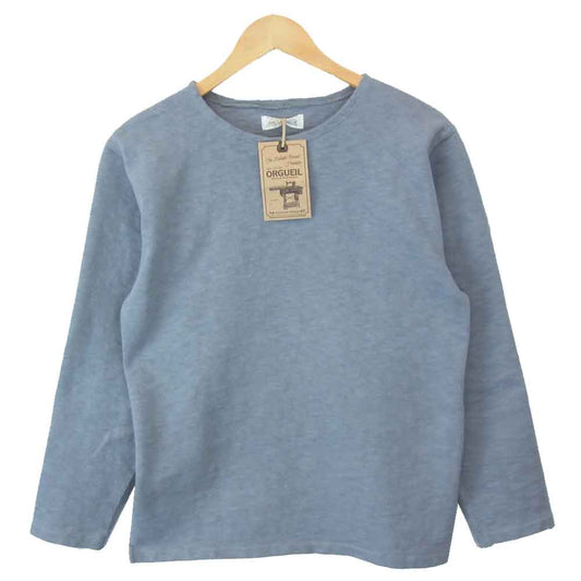 ORGUEIL オルゲイユ OR-9054 Basque Shirt バスク シャツ 長袖 グレー系 36【中古】