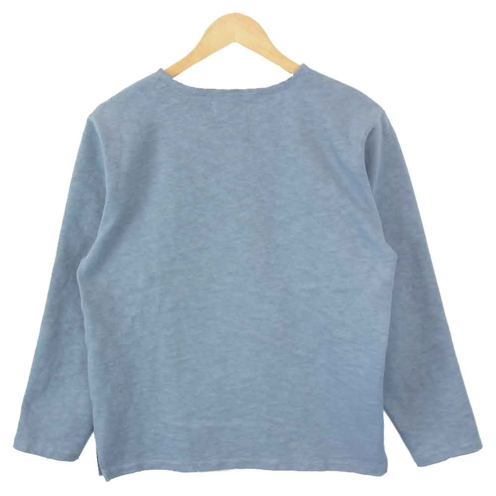 ORGUEIL オルゲイユ OR-9054 Basque Shirt バスク シャツ 長袖 グレー系 36【中古】