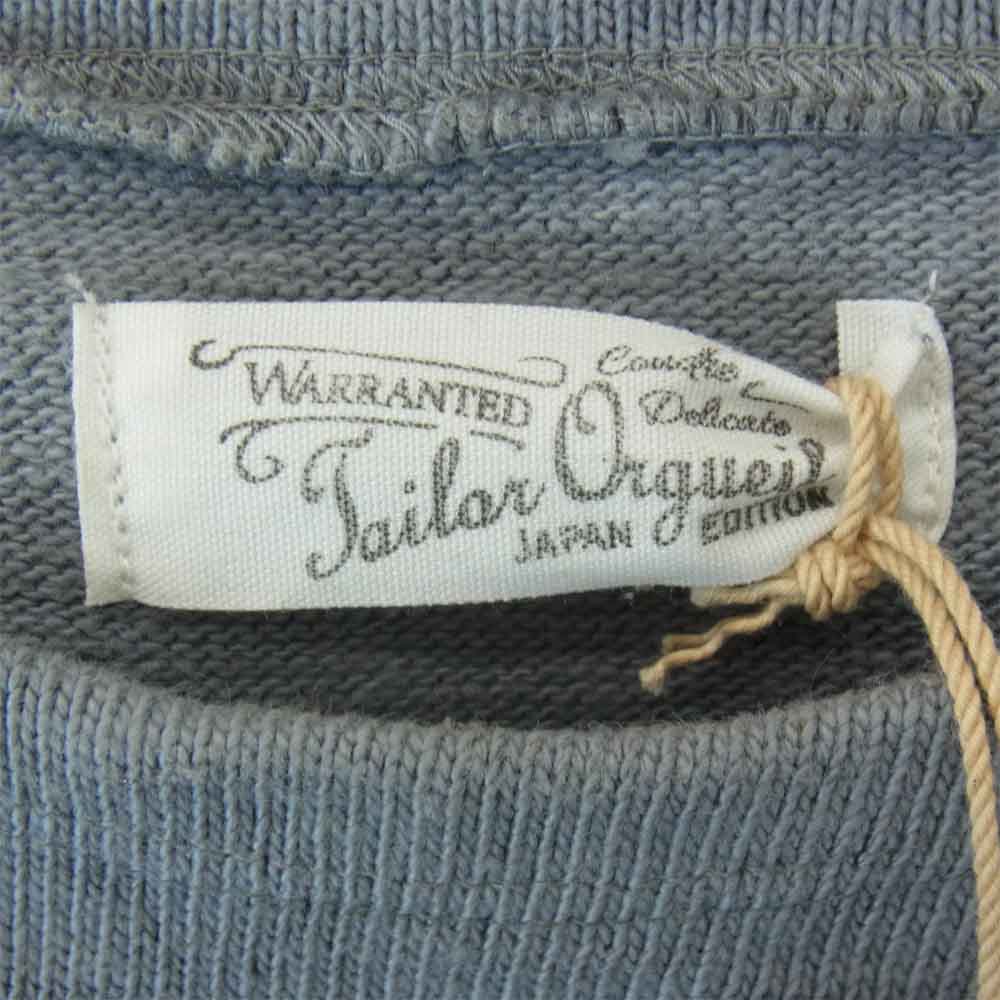 ORGUEIL オルゲイユ OR-9054 Basque Shirt バスク シャツ 長袖 グレー系 36【中古】
