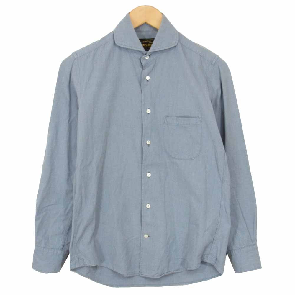 ORGUEIL オルゲイユ OR-5001C Windsor Collar ウィンザーカラー シャツ ライトブルー系 36【中古】