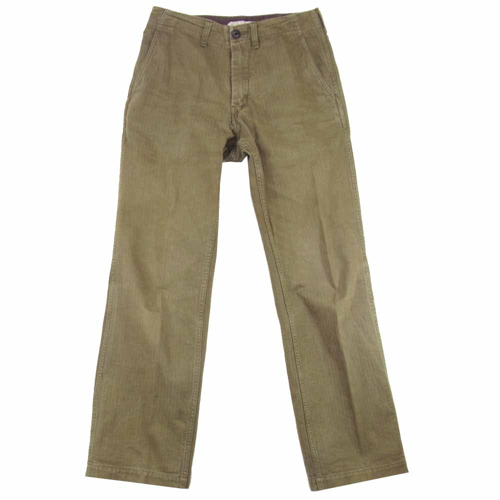 ORGUEIL オルゲイユ OR-1063 Work Pants ワーク パンツ カーキ カーキ系 29【中古】