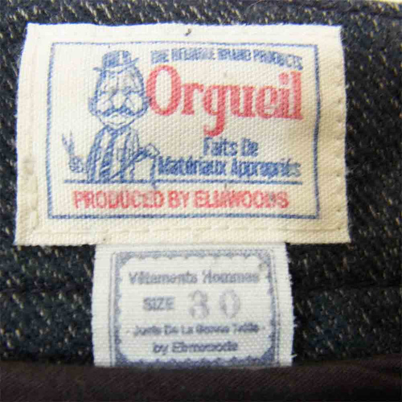 ORGUEIL オルゲイユ OR-1002 Classic Low Trouser クラシック トラウザー パンツ グレー系 30【中古】