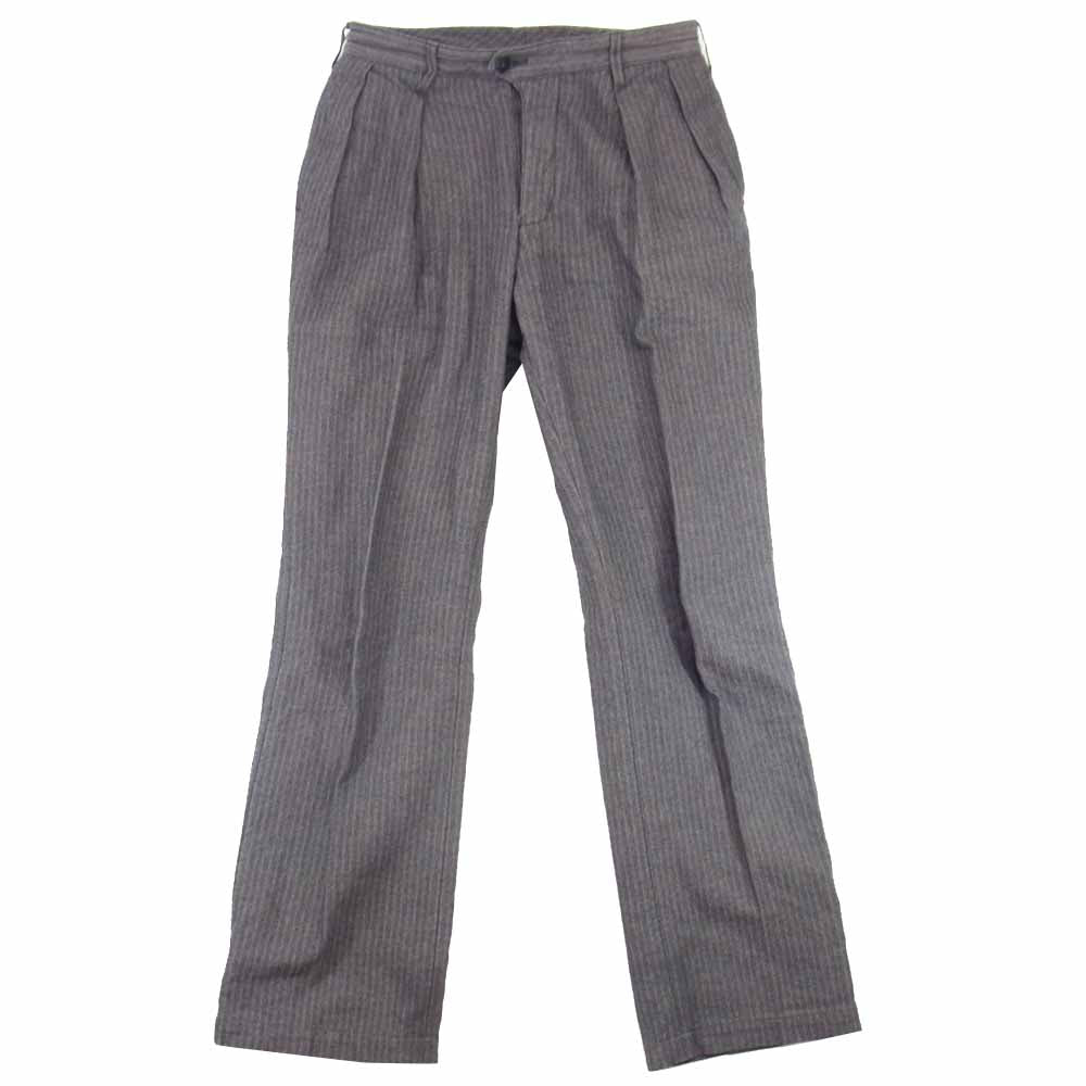 ORGUEIL オルゲイユ OR-1069 Classic Herringbone Trouser ヘリンボーン トラウザー パンツ グレー系 30【中古】