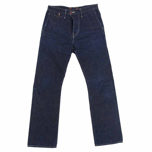 ORGUEIL オルゲイユ OR-1050A Denim Trousers ワンウォッシュ デニム トラウザー インディゴブルー系 30【中古】