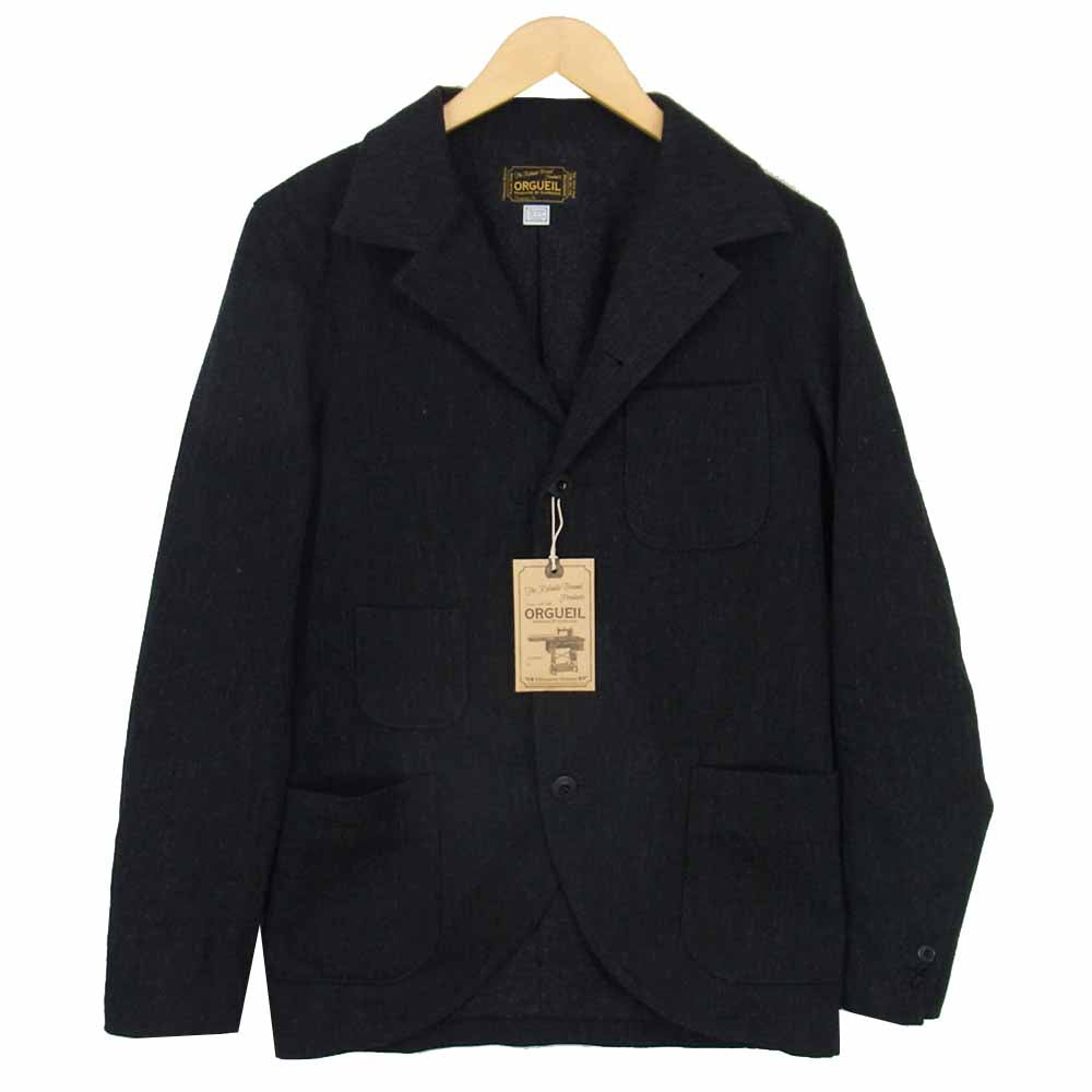 ORGUEIL オルゲイユ OR-4003C Old Surge Jacket オールド  サージ ジャケット ブラック系 38【中古】