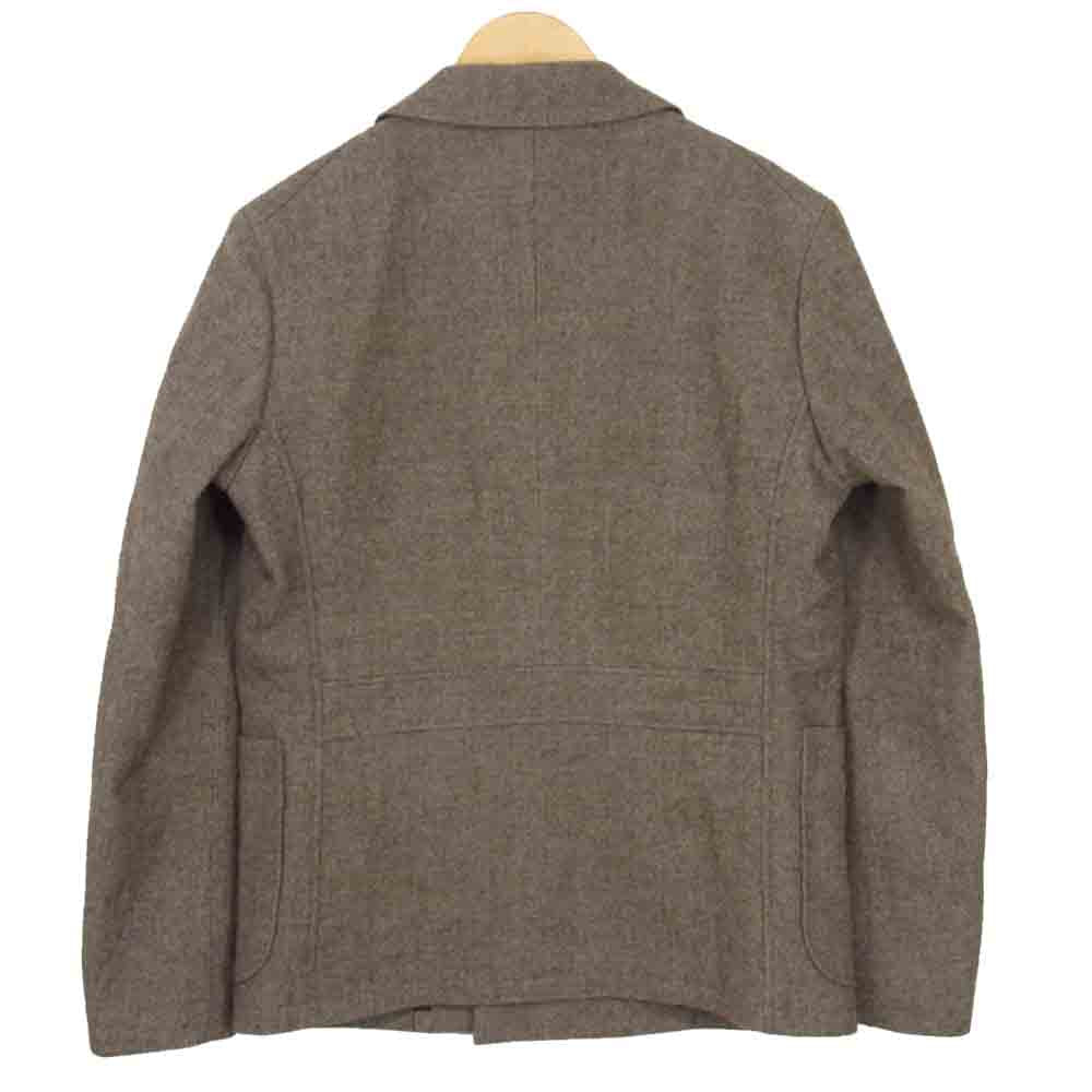 ORGUEIL オルゲイユ OR-4128 Double Jacket ダブル ウール ジャケット ブラウン系 38【中古】