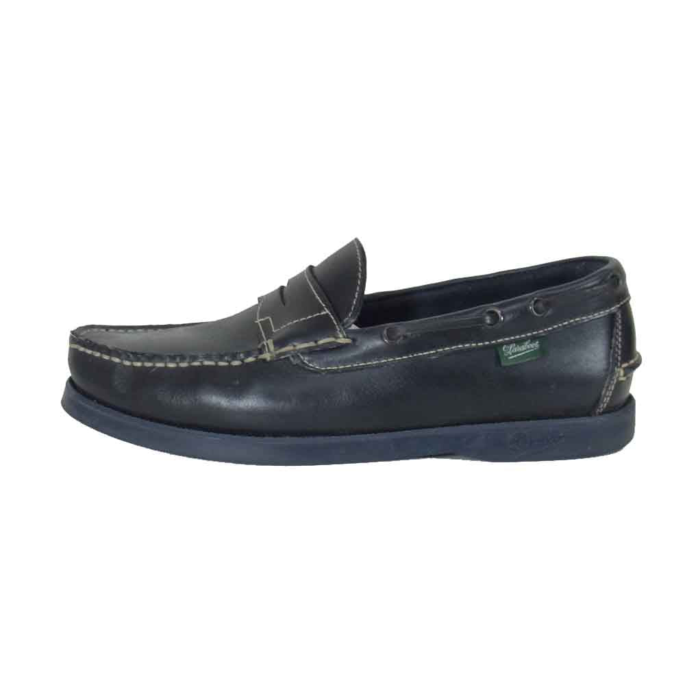Paraboot パラブーツ 780410 BEAMS別注 CORSICA MARINE ローファー ブラック系 5.5【中古】