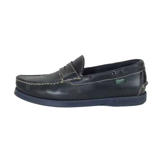 Paraboot パラブーツ 780410 BEAMS別注 CORSICA MARINE ローファー ブラック系 5.5【中古】