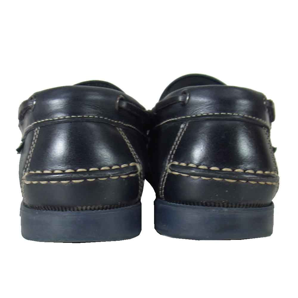 Paraboot パラブーツ 780410 BEAMS別注 CORSICA MARINE ローファー ブラック系 5.5【中古】