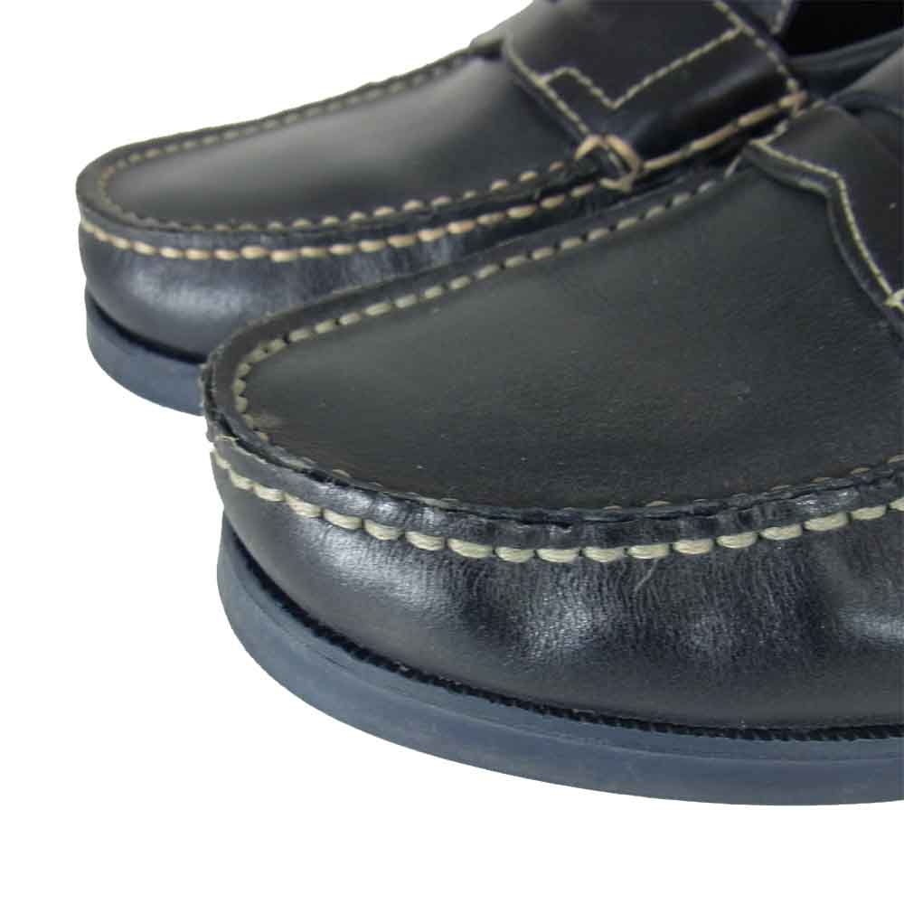 Paraboot パラブーツ 780410 BEAMS別注 CORSICA MARINE ローファー ブラック系 5.5【中古】