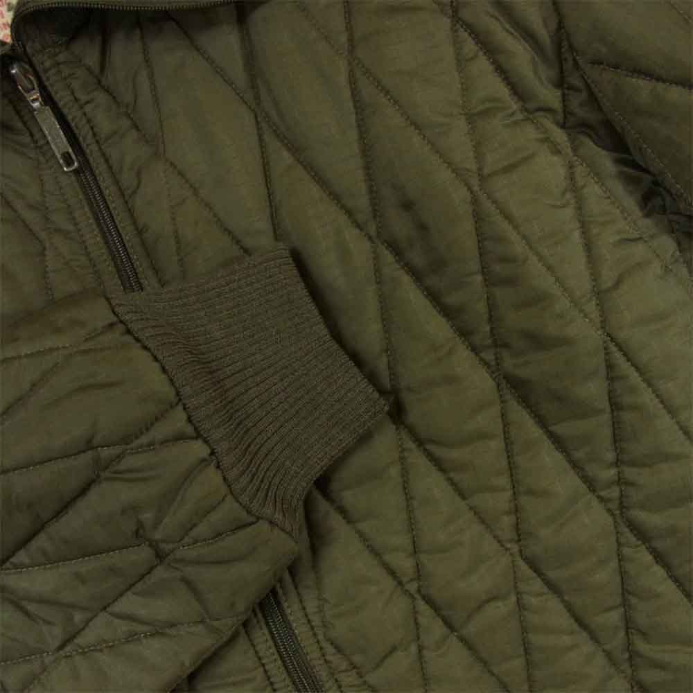 ミリタリー ドイツ軍 German army キルティング ライナー ジャケット カーキ系【中古】