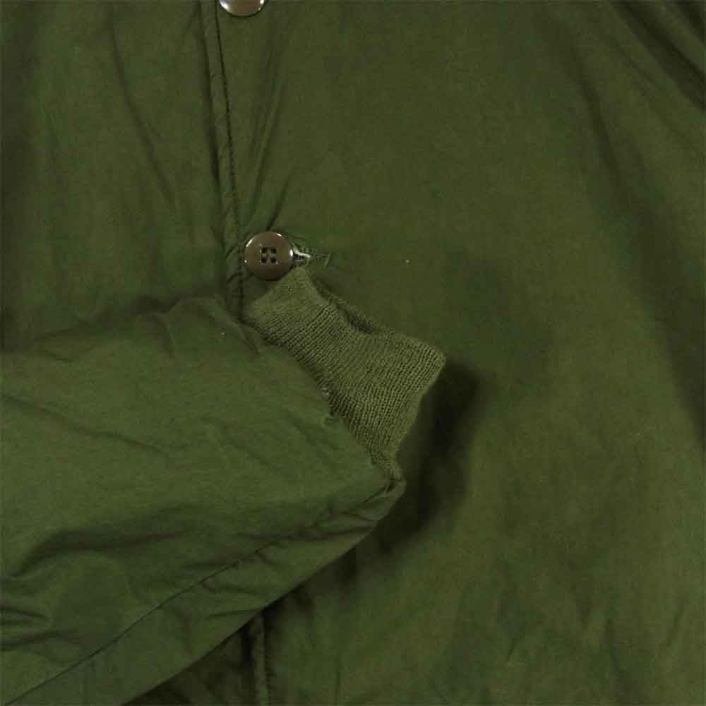 ミリタリー スウェーデン軍 Swedish army ノーカラー ライナー ジャケット カーキ系【中古】