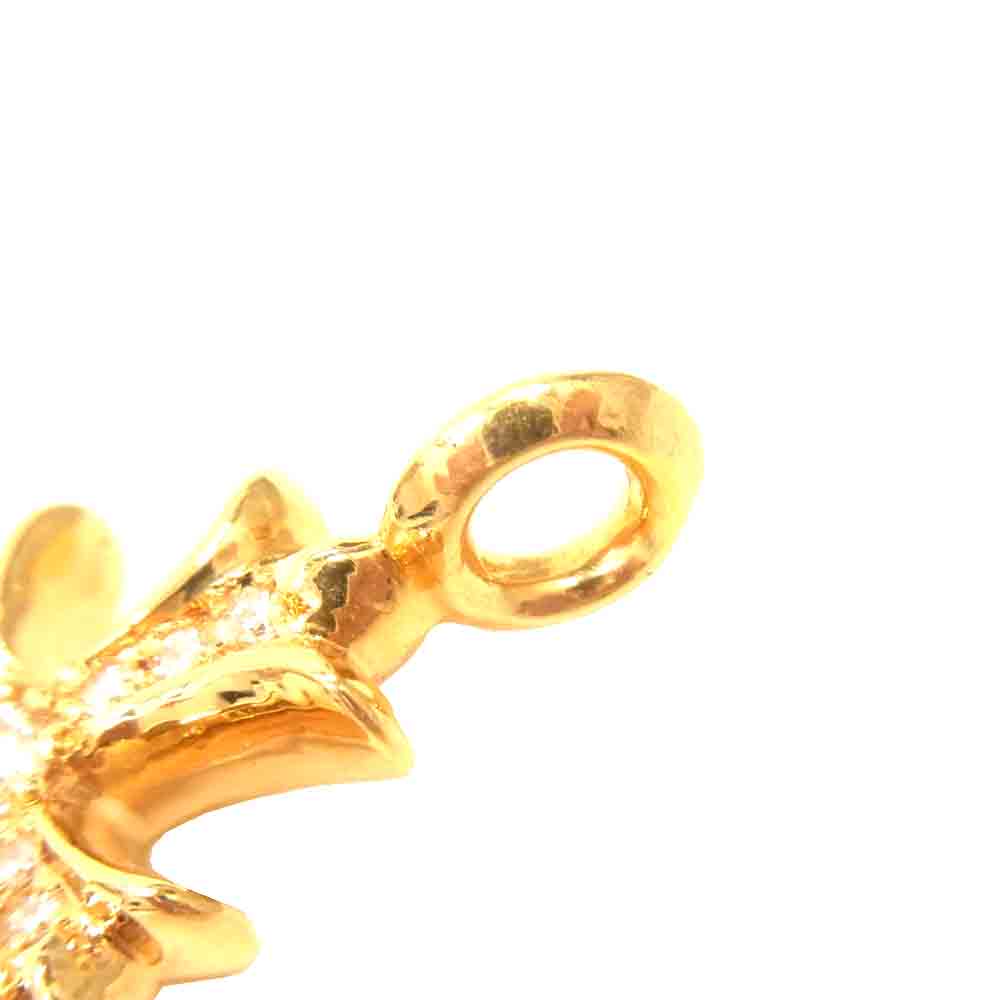 CHROME HEARTS クロムハーツ（原本無） 22K タイニーファット クロス パヴェダイヤ ゴールド系 シルバー系【中古】