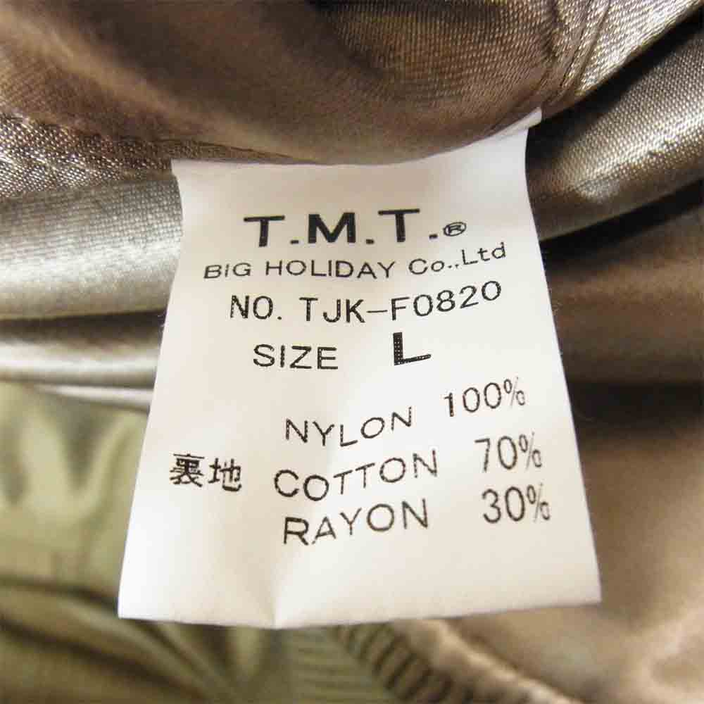 TMT ティーエムティー TJK-F0820 L-2B JACKET フライト ジャケット カーキ系 L【中古】