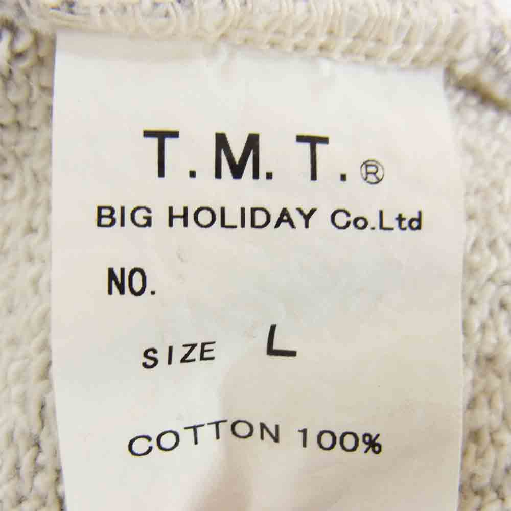 TMT ティーエムティー TMT YOURS ロゴ パーカー グレー グレー系 L【中古】