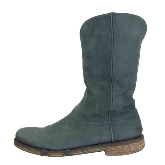 NUMBER(N)INE ナンバーナイン 07SS S07-NF001 About A Boy期 ヌバック ペコス ブーツ チャコール系 8【中古】