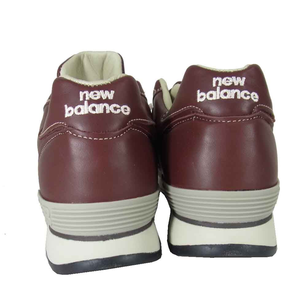 NEW BALANCE ニューバランス M670BRN 英国製 レザー スニーカー ブラウン系 28cm【新古品】【未使用】【中古】