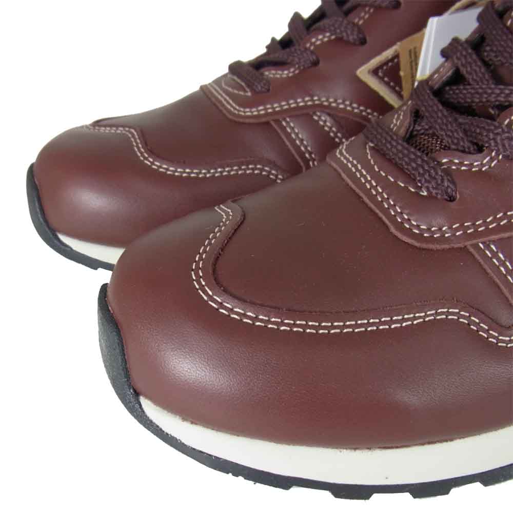 NEW BALANCE ニューバランス M670BRN 英国製 レザー スニーカー ブラウン系 28cm【新古品】【未使用】【中古】
