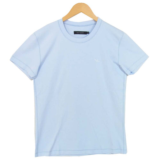 ウノピュウノウグァーレトレ ロゴ刺繍 半袖 Tシャツ Ⅳ ライトブルー ライトブルー系 IV【極上美品】【中古】