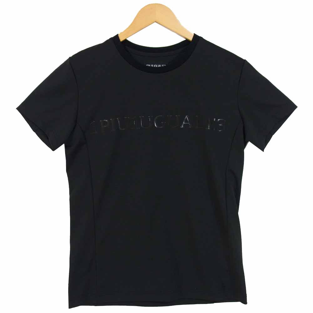 ウノピュウノウグァーレトレ SC03 ロゴプリント 半袖 Tシャツ ブラック系 3【美品】【中古】