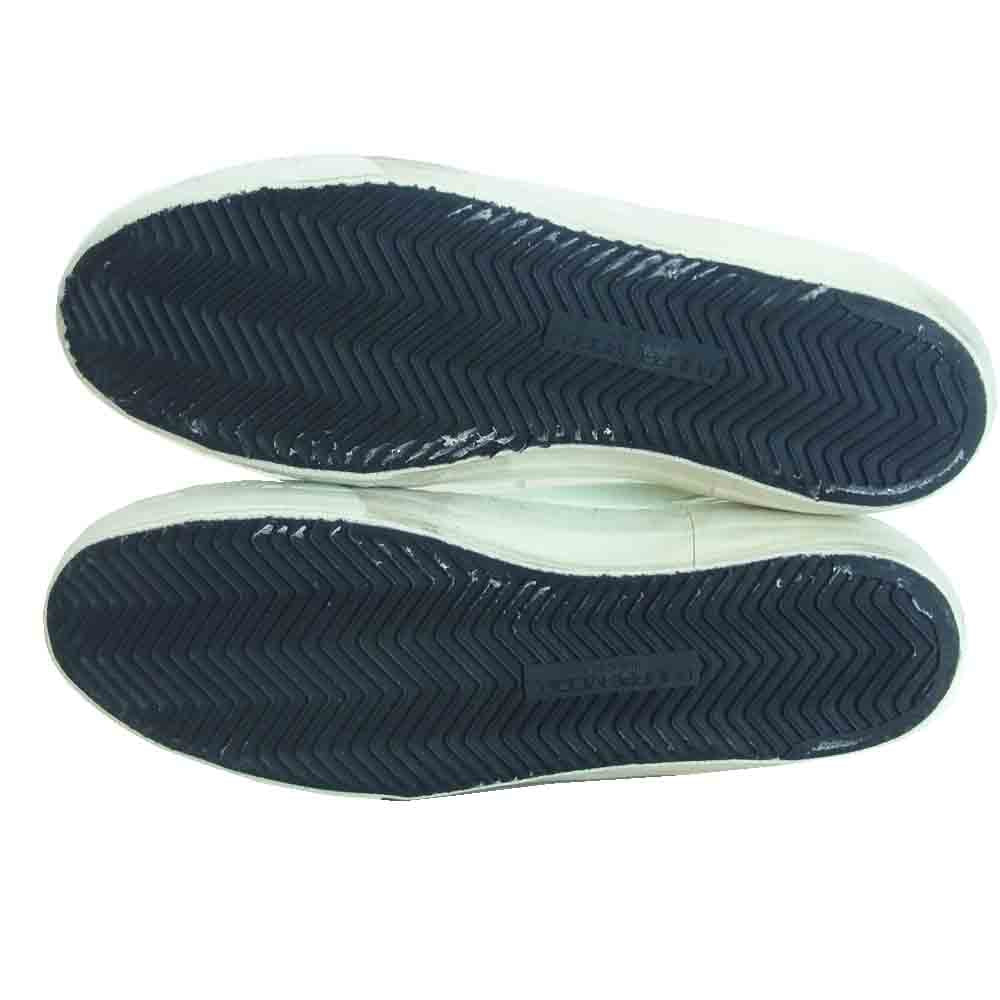 フィリップ モデル パテント エナメル ハイカット スニーカー ホワイト系 43【中古】