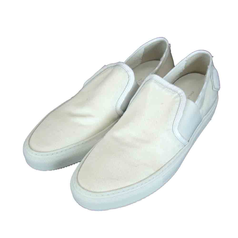 フィリップ モデル スリッポン キャンバス 加工 スニーカー ホワイト系 42【中古】