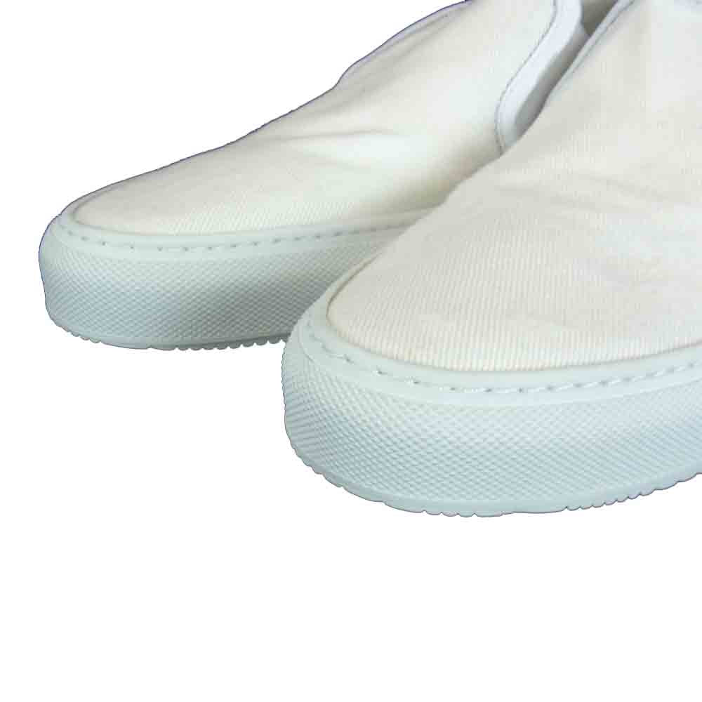 フィリップ モデル スリッポン キャンバス 加工 スニーカー ホワイト系 42【中古】