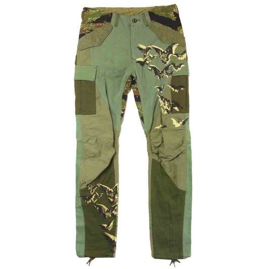 ウノピュウノウグァーレトレ LIBERTINE リバティーン 迷彩 カモフラ パンツ カーキ系 3【中古】