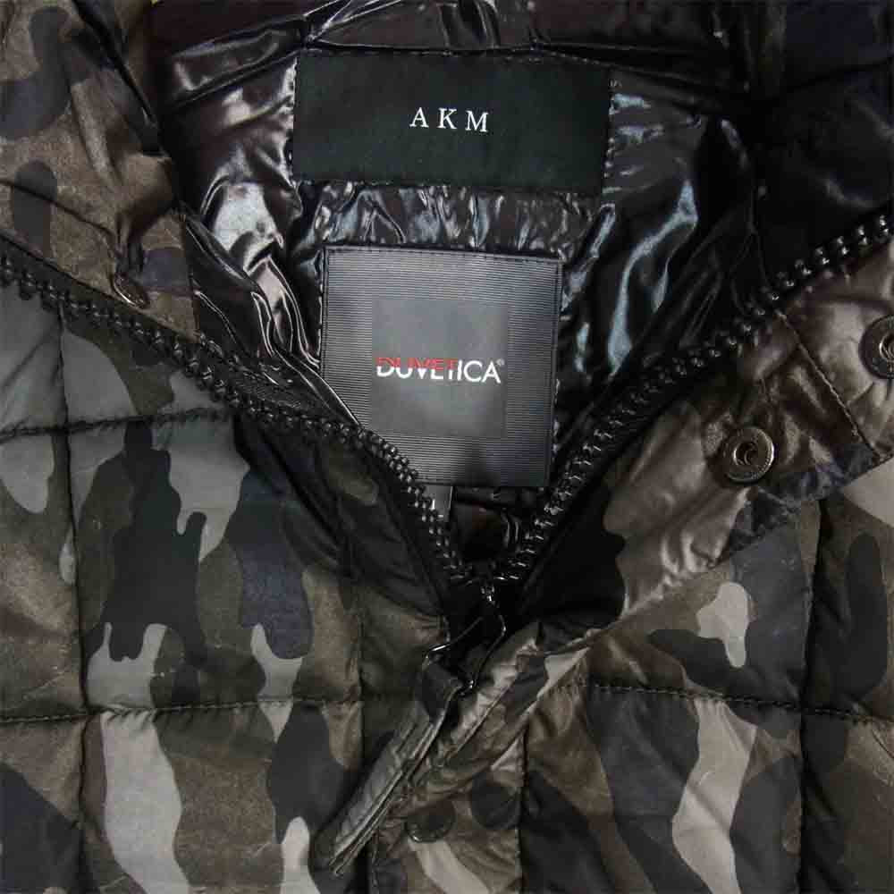 AKM エイケイエム × DUVETICA デュベティカ カーキ系 XL【美品】【中古】