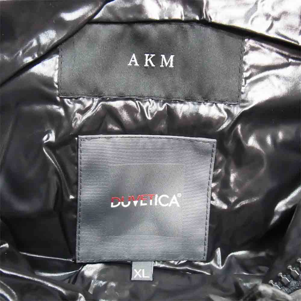AKM エイケイエム × DUVETICA デュベティカ カーキ系 XL【美品】【中古】