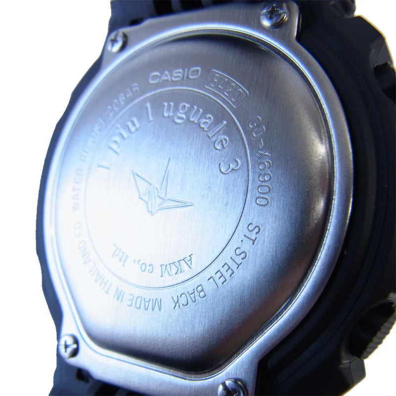 ウノピュウノウグァーレトレ 18AW GD-X6900 × G-SHOCK ジーショック 腕時計 ブラック系【新古品】【未使用】【中古】