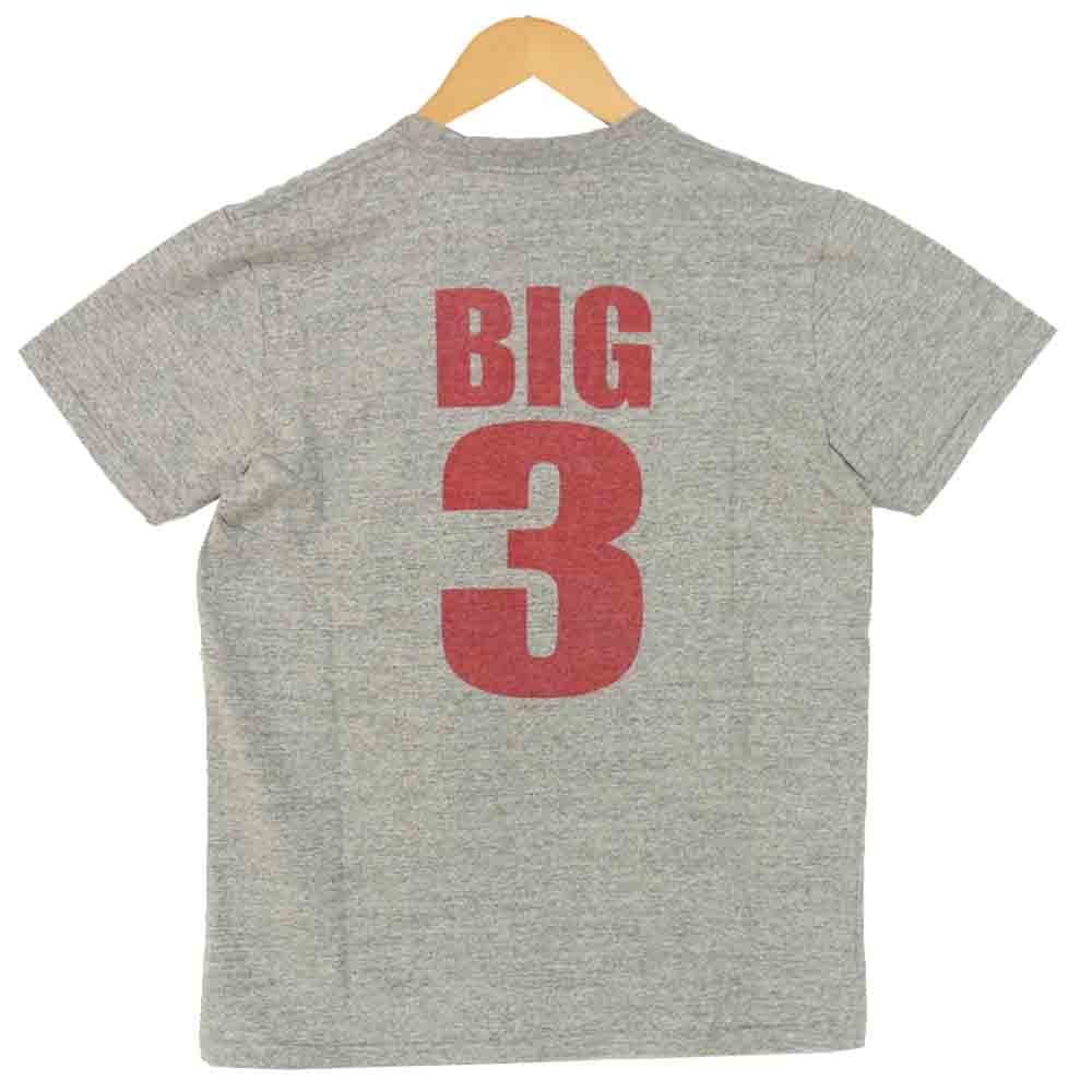 TMT ティーエムティー TST-F10SP01 TMT YOURS ロゴ プリント 半袖 Tシャツ グレー系 M【極上美品】【中古】