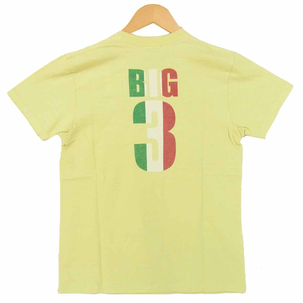 TMT ティーエムティー TCS-F11SP15 TMT YOURS ロゴ プリント 半袖 Tシャツ イエロー イエロー系 M【極上美品】【中古】