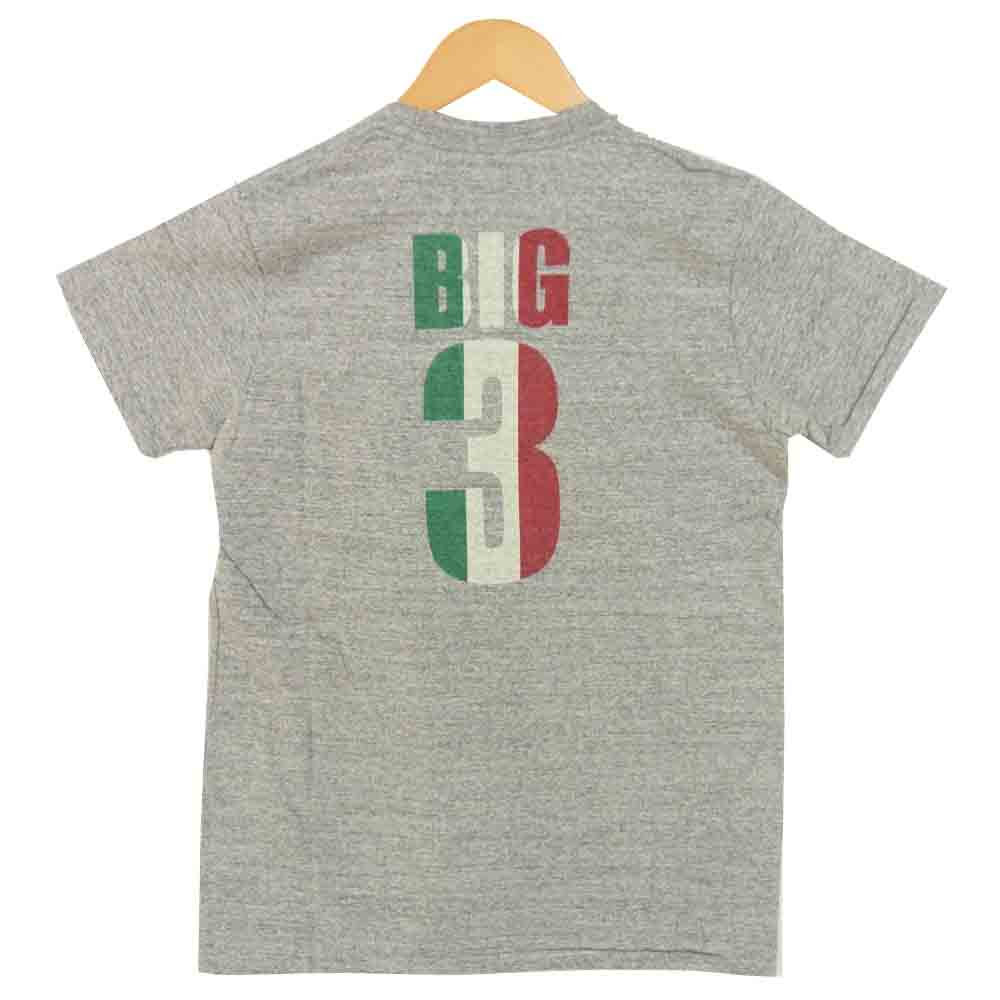 TMT ティーエムティー TCS-F11SP15 TMT YOURS ロゴ プリント 半袖 Tシャツ グレー系 S【極上美品】【中古】