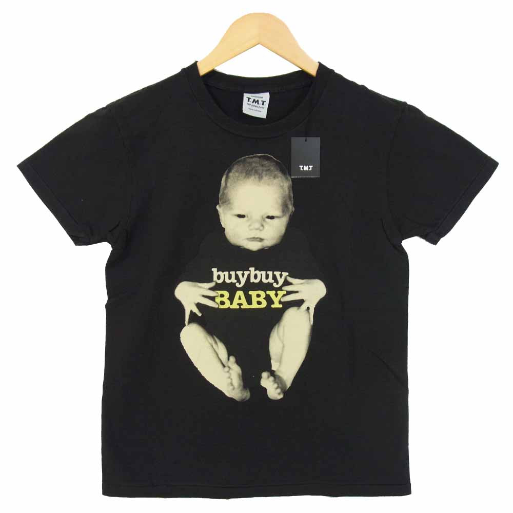 TMT ティーエムティー TST-F10SP02 buybuy BABY プリント 半袖 Tシャツ ブラック系 M【極上美品】【中古】
