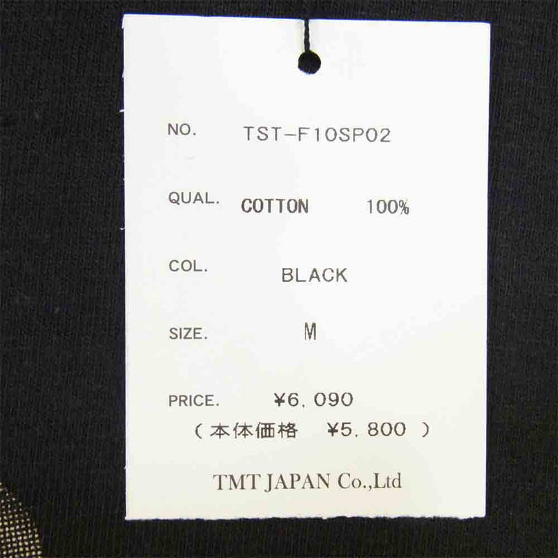 TMT ティーエムティー TST-F10SP02 buybuy BABY プリント 半袖 Tシャツ ブラック系 M【極上美品】【中古】