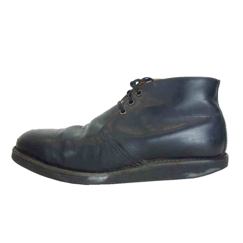 RED WING レッドウィング 9196 POSTMAN CHUKKA ポストマン チャッカ ブーツ  ブラック系 US 10 1/2【中古】