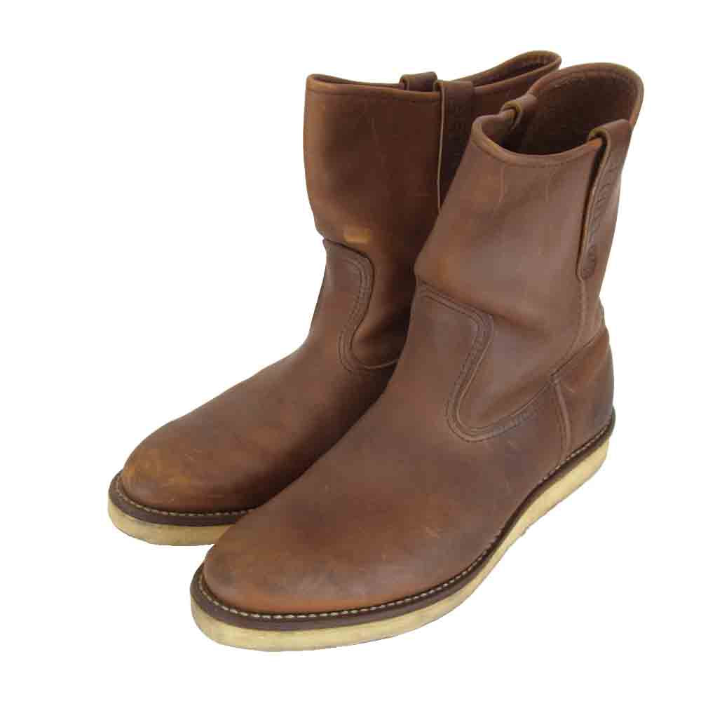 RED WING レッドウィング 866 ペコス ブーツ ブラウン系 US 10【中古】