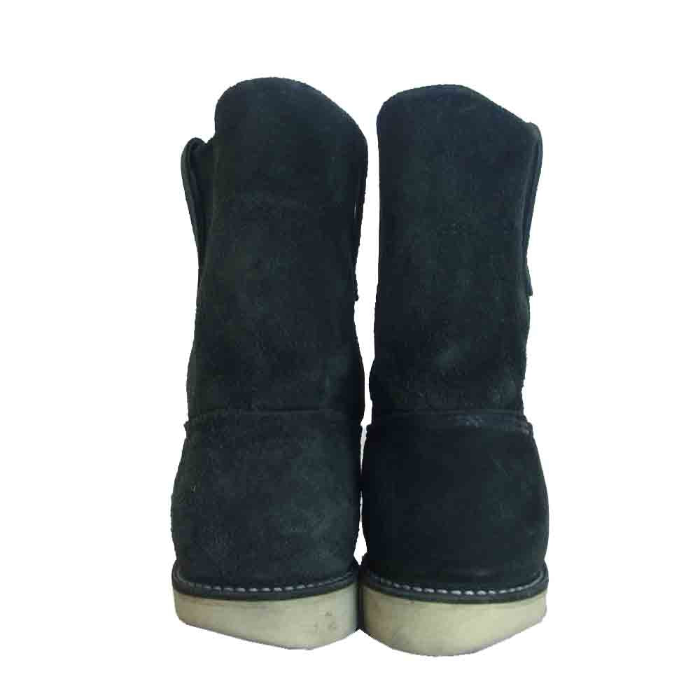 RED WING レッドウィング 8177 × BEAMS ビームス スエード ペコス ブーツ ブラック系 US10E【中古】