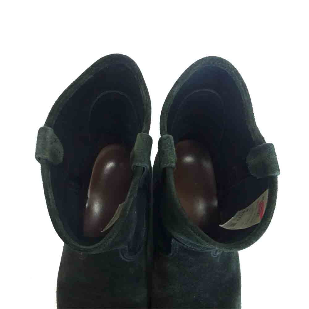 RED WING レッドウィング 8177 × BEAMS ビームス スエード ペコス ブーツ ブラック系 US10E【中古】