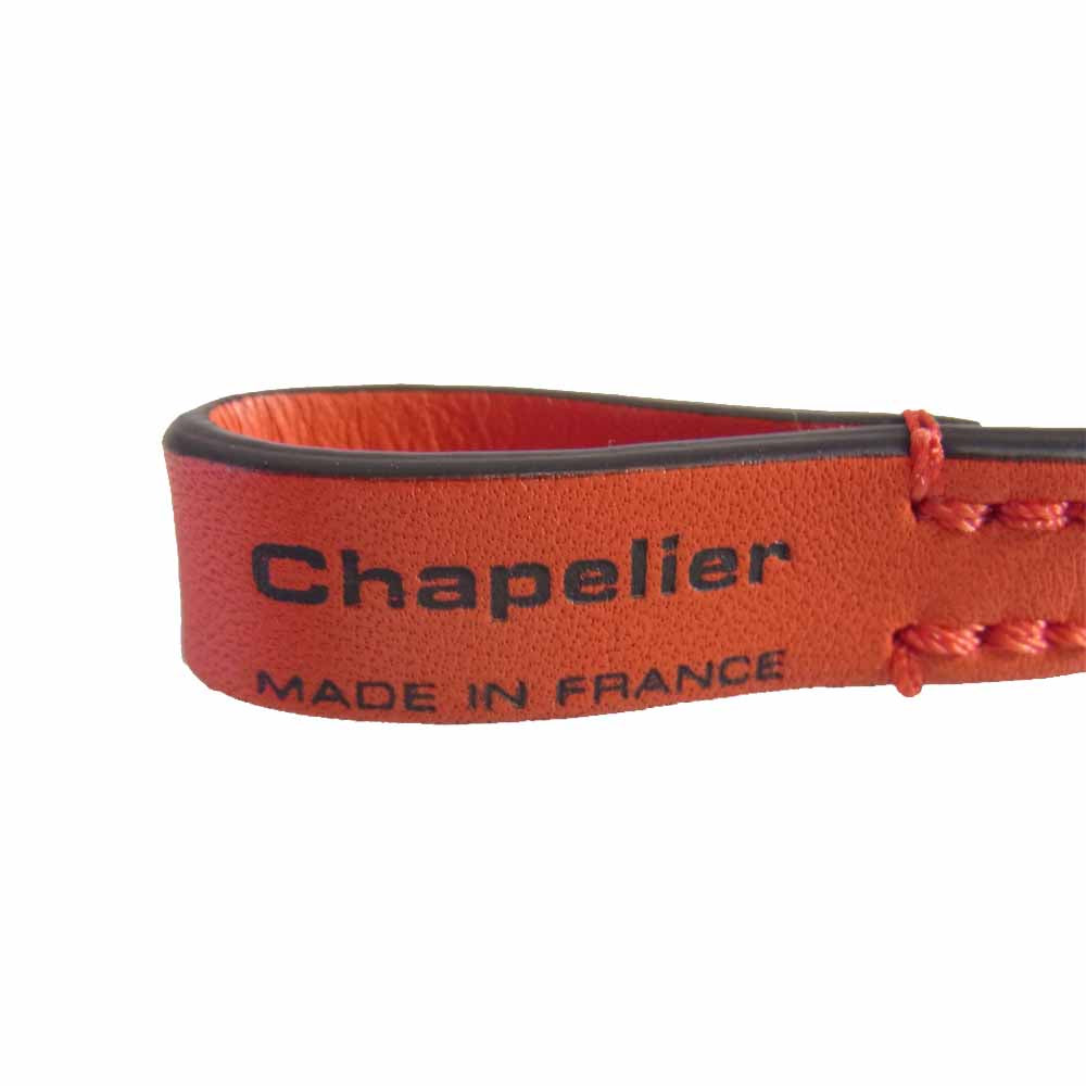 Herve Chapelier エルベ・シャプリエ 1660L レザーストラップ サンギーヌ レッド系【新古品】【未使用】【中古】