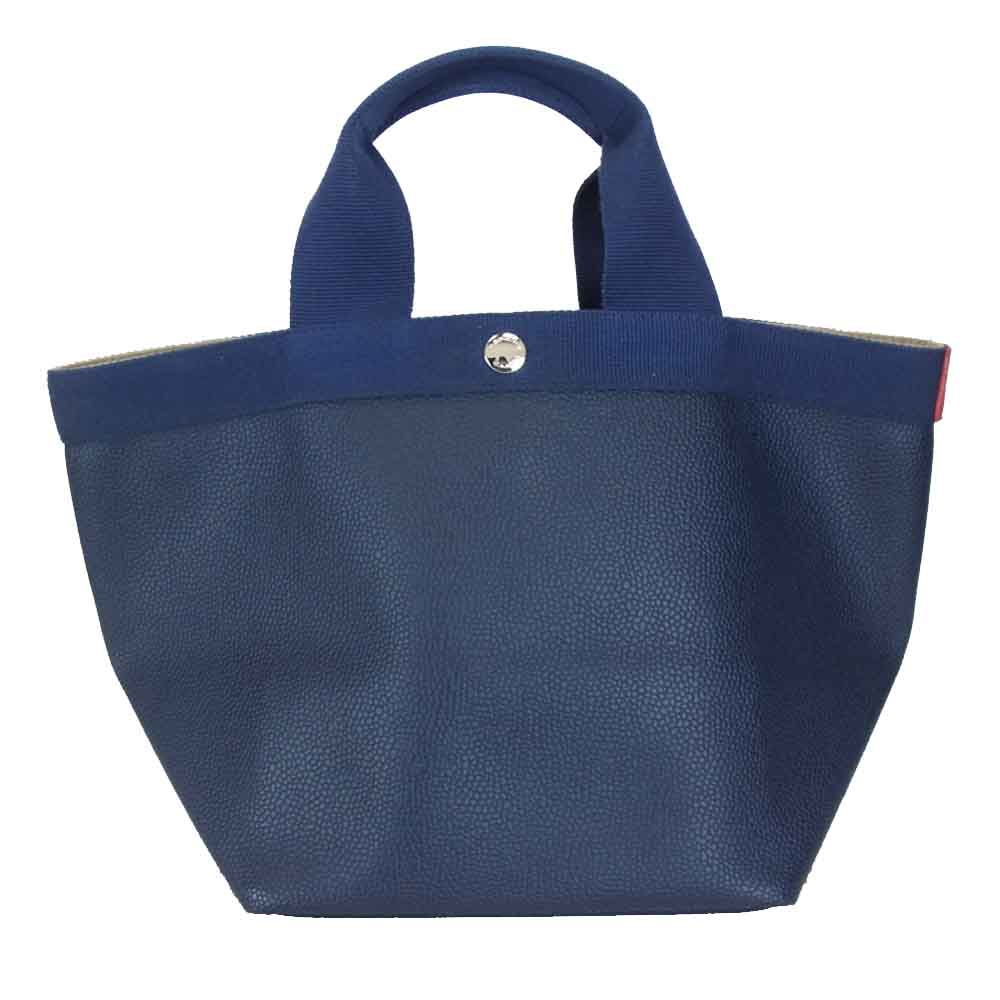 Herve Chapelier エルベ・シャプリエ 701GP リュクス 舟型 トート ブルー ネイビー ネイビー系【新古品】【未使用】【中古】